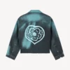 Giacca Trucker ‘Boke Flower’ in denim giapponese Giacca Trucker ‘Boke Flower’ in denim giapponese