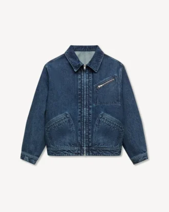 Giacca utility unisex “Kenzo Signature” in denim giapponese