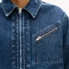 Giacca utility unisex “Kenzo Signature” in denim giapponese Giacca utility unisex “Kenzo Signature” in denim giapponese