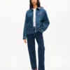 Giacca utility unisex “Kenzo Signature” in denim giapponese Giacca utility unisex “Kenzo Signature” in denim giapponese