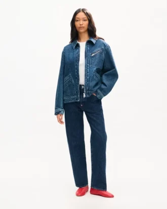 Giacca utility unisex “Kenzo Signature” in denim giapponese