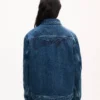 Giacca utility unisex “Kenzo Signature” in denim giapponese Giacca utility unisex “Kenzo Signature” in denim giapponese