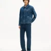 Giacca utility unisex “Kenzo Signature” in denim giapponese Giacca utility unisex “Kenzo Signature” in denim giapponese