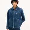 Giacca utility unisex “Kenzo Signature” in denim giapponese Giacca utility unisex “Kenzo Signature” in denim giapponese