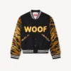 Giacca varsity unisex stampata “Kenzo Tiger” in lana vergine Giacca varsity unisex stampata “Kenzo Tiger” in lana vergine