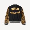 Giacca varsity unisex stampata “Kenzo Tiger” in lana vergine Giacca varsity unisex stampata “Kenzo Tiger” in lana vergine