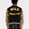 Giacca varsity unisex stampata “Kenzo Tiger” in lana vergine Giacca varsity unisex stampata “Kenzo Tiger” in lana vergine