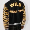 Giacca varsity unisex stampata “Kenzo Tiger” in lana vergine Giacca varsity unisex stampata “Kenzo Tiger” in lana vergine