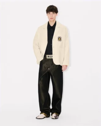 Giacca workwear “Kenzo Badges” in cotone