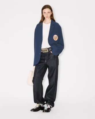 Giacca workwear “Kenzo Badges” in cotone