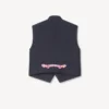 Gilet Kenzo Trompe L’œIl’ in lana e cotone Gilet Kenzo Trompe L’œIl’ in lana e cotone