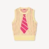 Gilet Kenzo Trompe L’œIl’ in misto lana e cotone Gilet Kenzo Trompe L’œIl’ in misto lana e cotone