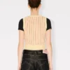 Gilet Kenzo Trompe L’œIl’ in misto lana e cotone Gilet Kenzo Trompe L’œIl’ in misto lana e cotone