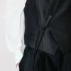 Gilet kimono in lana vergine e seta Gilet kimono in lana vergine e seta