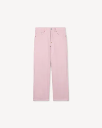 Jeans a gamba dritta in denim giapponese