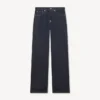 Jeans a vita alta in denim giapponese Jeans a vita alta in denim giapponese