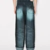 Jeans a vita alta in denim giapponese Jeans a vita alta in denim giapponese