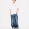 Jeans a vita alta in denim giapponese Jeans a vita alta in denim giapponese
