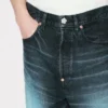 Jeans a vita alta in denim giapponese Jeans a vita alta in denim giapponese