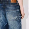 Jeans a vita alta in denim giapponese Jeans a vita alta in denim giapponese