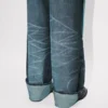 Jeans a vita alta in denim giapponese Jeans a vita alta in denim giapponese