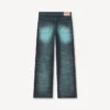 Jeans a vita alta in denim giapponese Jeans a vita alta in denim giapponese