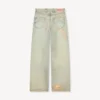 Jeans a vita alta in denim giapponese Jeans a vita alta in denim giapponese