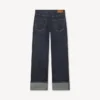 Jeans a vita alta in denim giapponese Jeans a vita alta in denim giapponese
