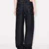 Jeans a vita bassa in denim giapponese Jeans a vita bassa in denim giapponese