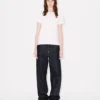 Jeans a vita bassa in denim giapponese Jeans a vita bassa in denim giapponese