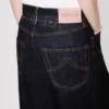 Jeans a vita bassa in denim giapponese Jeans a vita bassa in denim giapponese