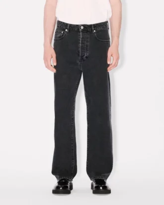 Jeans Botan a vestibilità ampia in denim giapponese