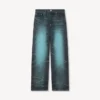 Jeans boyfriend a vita bassa in denim giapponese Jeans boyfriend a vita bassa in denim giapponese