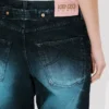 Jeans boyfriend a vita bassa in denim giapponese Jeans boyfriend a vita bassa in denim giapponese