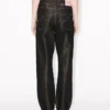 Jeans boyfriend a vita bassa in denim giapponese Lurex Jeans boyfriend a vita bassa in denim giapponese Lurex