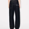 Jeans boyfriend “Kenzo Winter Holidays” in denim giapponese Jeans boyfriend “Kenzo Winter Holidays” in denim giapponese