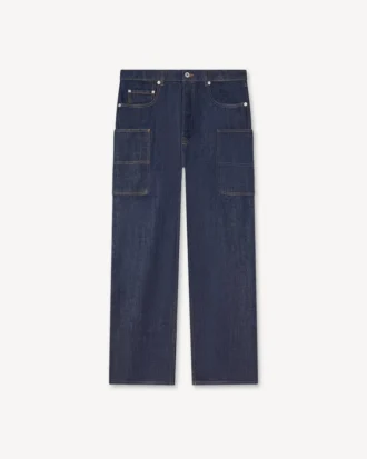Jeans cargo Monkey Fit in denim giapponese