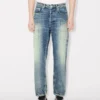 Jeans cargo Monkey Fit in denim giapponese Jeans cargo Monkey Fit in denim giapponese
