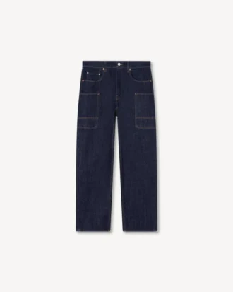 Jeans Cargo Monkey Fit “Kenzo Winter Holidays” in denim giapponese