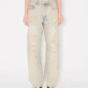 Jeans dritti in denim giapponese Jeans dritti in denim giapponese