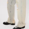 Jeans dritti in denim giapponese Jeans dritti in denim giapponese