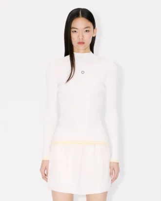 Maglia a maniche lunghe con bordi ‘Boke Flower 2.0’ Maglia a maniche lunghe con bordi ‘Boke Flower 2.0’