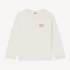 Maglietta a maniche lunghe ‘Kenzo Boke Heart’ in cotone Maglietta a maniche lunghe ‘Kenzo Boke Heart’ in cotone