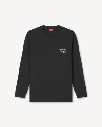 Maglietta a maniche lunghe ‘Kenzo Boke Heart’ in cotone