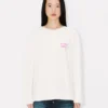 Maglietta a maniche lunghe ‘Kenzo Boke Heart’ in cotone Maglietta a maniche lunghe ‘Kenzo Boke Heart’ in cotone