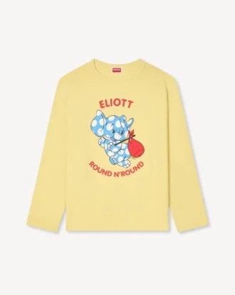 Maglietta a maniche lunghe “Kenzo Cartoon” in cotone