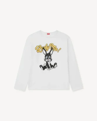Maglietta a maniche lunghe “Kenzo Cartoon” in cotone