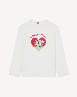 Maglietta a maniche lunghe “Kenzo Cartoon” in cotone