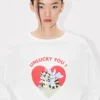Maglietta a maniche lunghe “Kenzo Cartoon” in cotone Maglietta a maniche lunghe “Kenzo Cartoon” in cotone