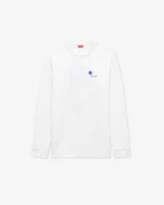 Maglietta a maniche lunghe “Kenzo Tulip” in cotone